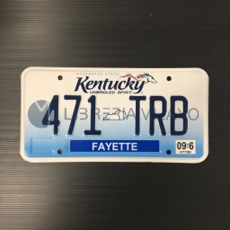 Kentucky License Plate - Unbridled Spirit