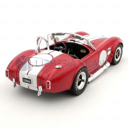 Shelby Cobra 427 S/C - 1965 - Red/White Stripes - 1/18 Scale - Shelby  Collectibles Legend Series