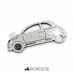 Portachiavi Fiat 500 (2007) by Borgese  Libreria Concessionaria Milano  s.r.l.