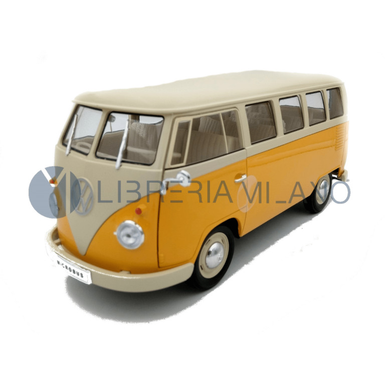 Volkswagen T1 Bus - Yellow/Beige - 1/18 Scale - Welly