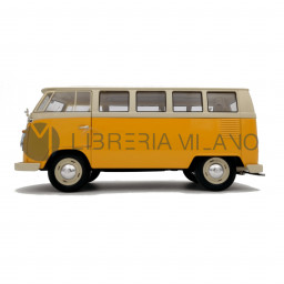 BURAGO 1/43 VW T6.1 BUS 2020 BIANCO/ORANGE