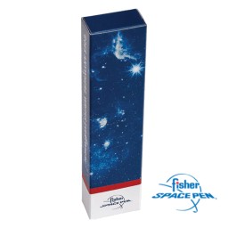 Fisher Space Pen - ECL/WBL-NASAW White & Blue Eclipse Space Pen with NASA  Worm - Penna a Sfera