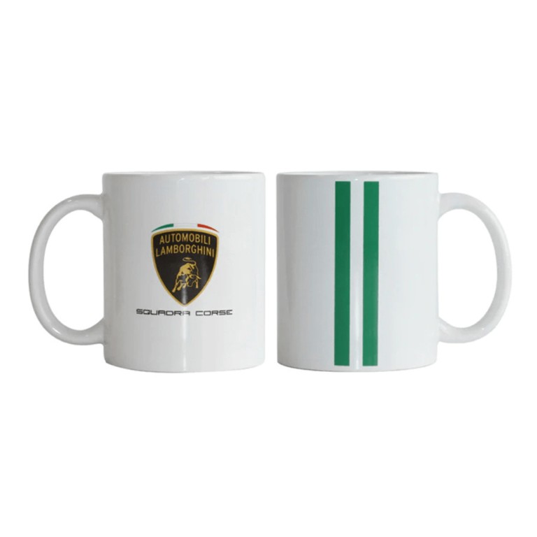 Tazza Automobili Lamborghini Squadra Corse - White