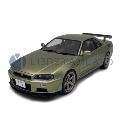 Nissan Skyline GT-R (R34) - 1999 - Green - 1/18 Scale - Solido