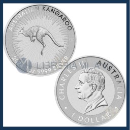 1 Dollaro Argento Fdc (1 oz) - Canguro - Australia - 2024