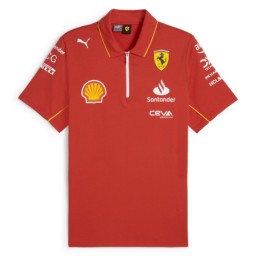 Scuderia Ferrari Team Polo - 2024 - Red