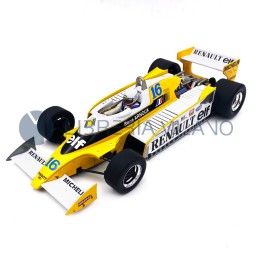 Renault RS10 |n.16| Renè Arnoux |British Gp 1979 - Scala 1/18 - Model Car Group