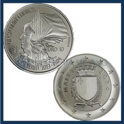 10 Euro Silver Proof - ONU Security Council - Malta - 2024