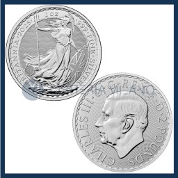 2 Silver Pounds BU (1 oz) - Britannia - Charles III - United Kingdom - 2025