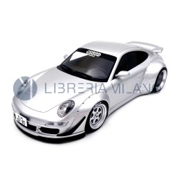 Porsche RWB 997 Coupe 2008 - Silver - Scala 1/18 - IXO Models